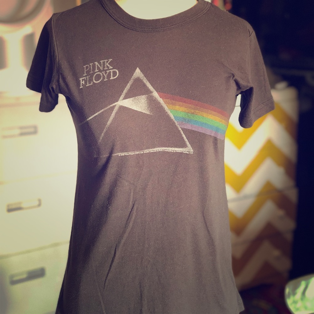 Vintage look Pink Floyd tee - no tags, XS or S